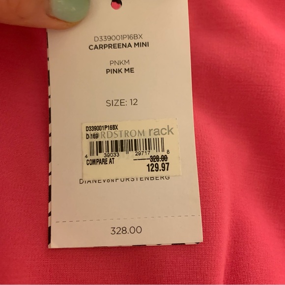 Diane Avon Furstenberg Carpreena Mini Dress - Picture 2 of 3